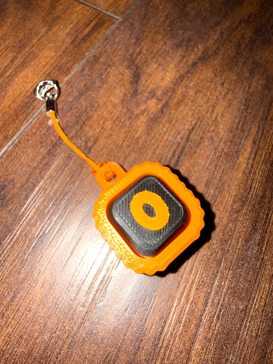 Single Charm Keyring